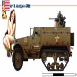 USA Artillerie Canon Multiple Gun Motor Carriages