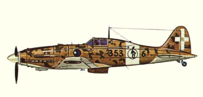 Italie Aviation Le Macchi MC202  Folgore