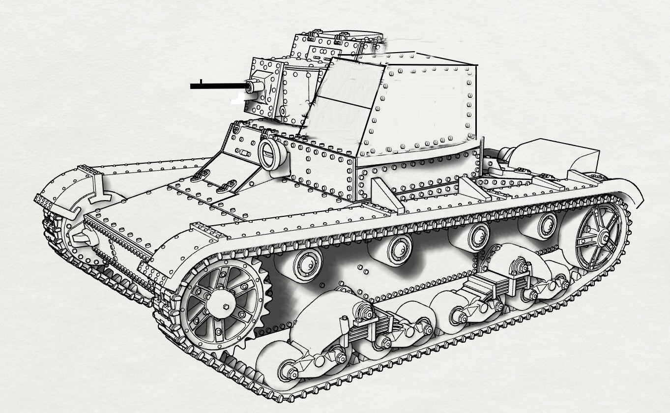 URSS Artillerie Mortier Automoteur Chimique XMT 1 1935