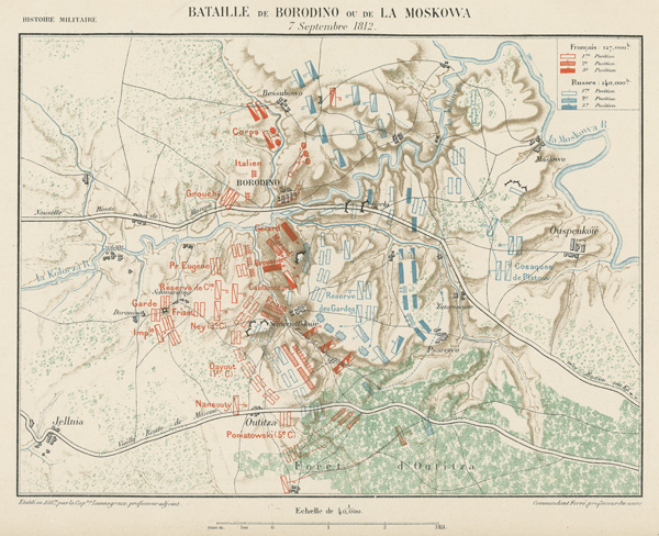 Bataille 1812 La Moskowa Les Forces en Présence L 'Armée Russe