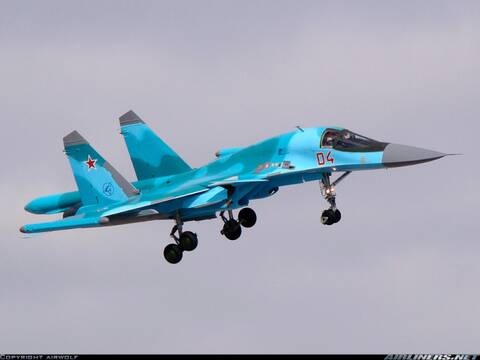URSS Aviation Le Sukhoï Su 34 Fullback
