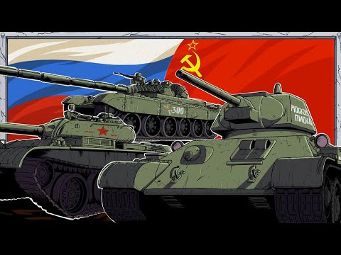 URSS  Russie Blindés  Le vert Russe