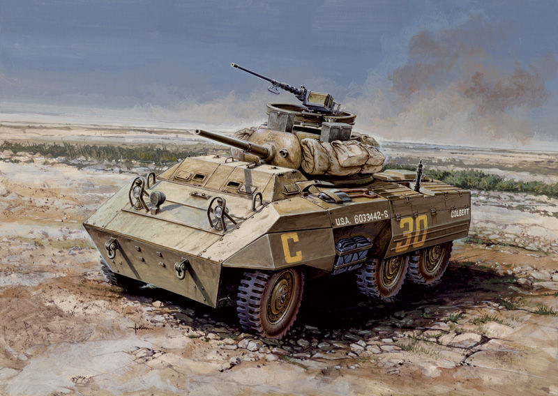 USA Blindés Automitraileuse M8 Greyhound