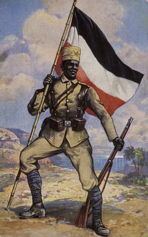 Allemagne 1914 1918 Infanterie Coloniale Les Askaris