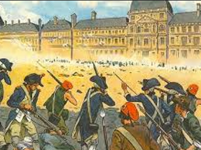 France  1792 10/08/1792 La prise des Tuileries
