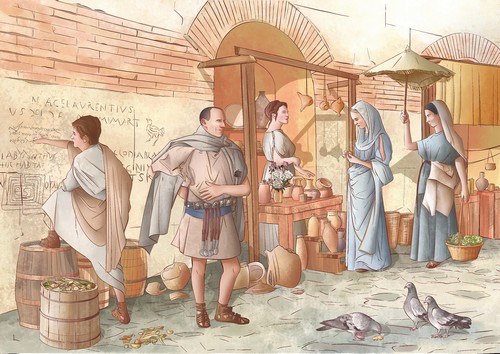 Rome Vie Quotidienne Les prix des marchandises