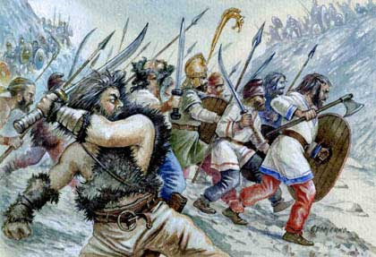 Rome La colonne Trajanne Les Guerres Daciques par l'Image