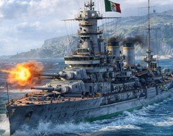 Italie Marine Cuirassé Francesco Caracciolo