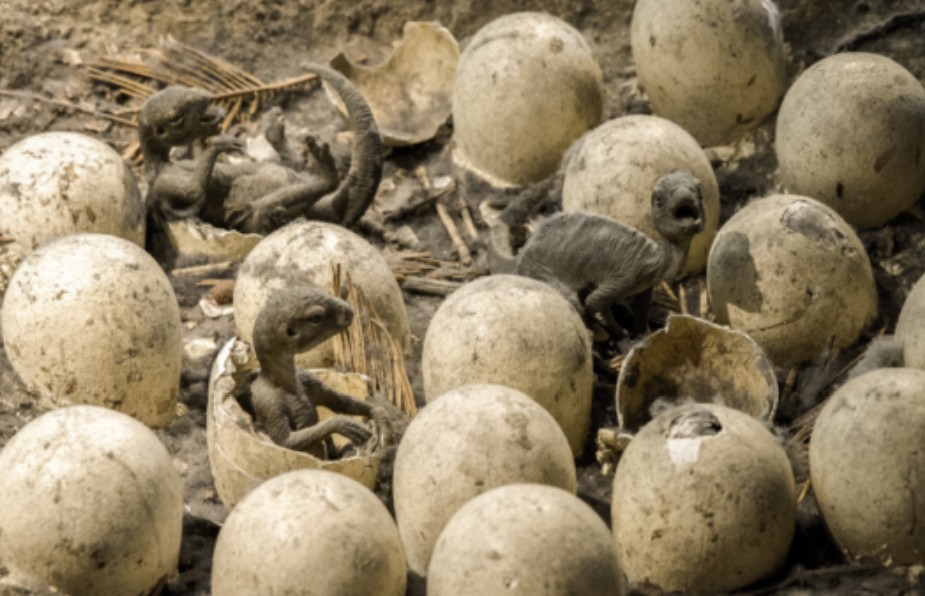 Préhistoire Crétacé Oeufs 2026  Musée des dinosaures Meze,ausa eMc