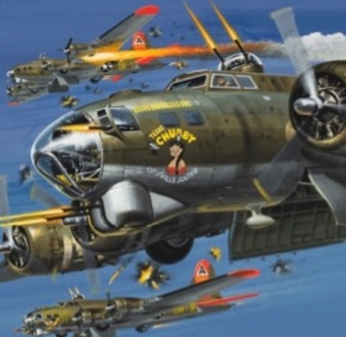 USA Aviation Bombardier Boeing B 17 Version A à G