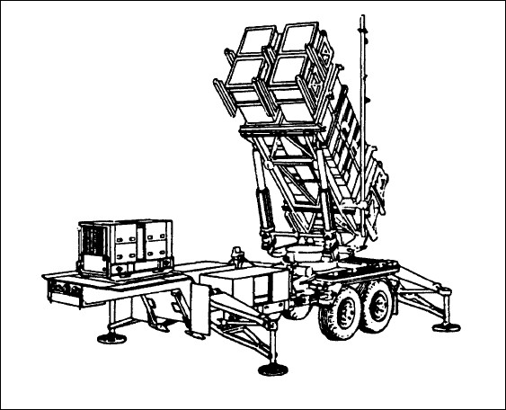 USA Missile Sol Air Patriot M901