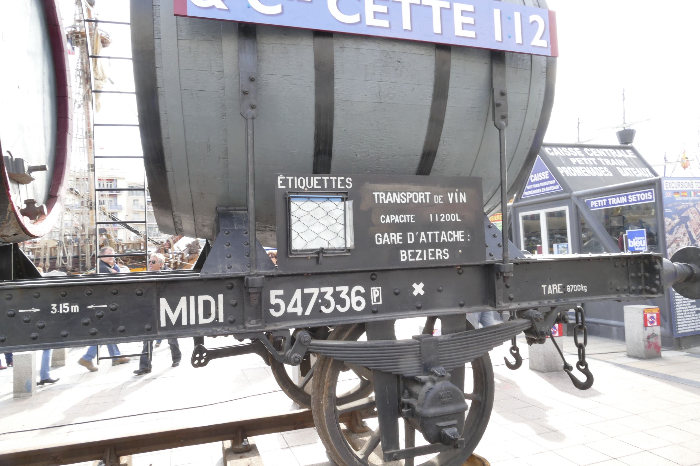 VB Ho Bi Foudre Cazenave& Carcassonne a Guerite B Livraison Monde entier