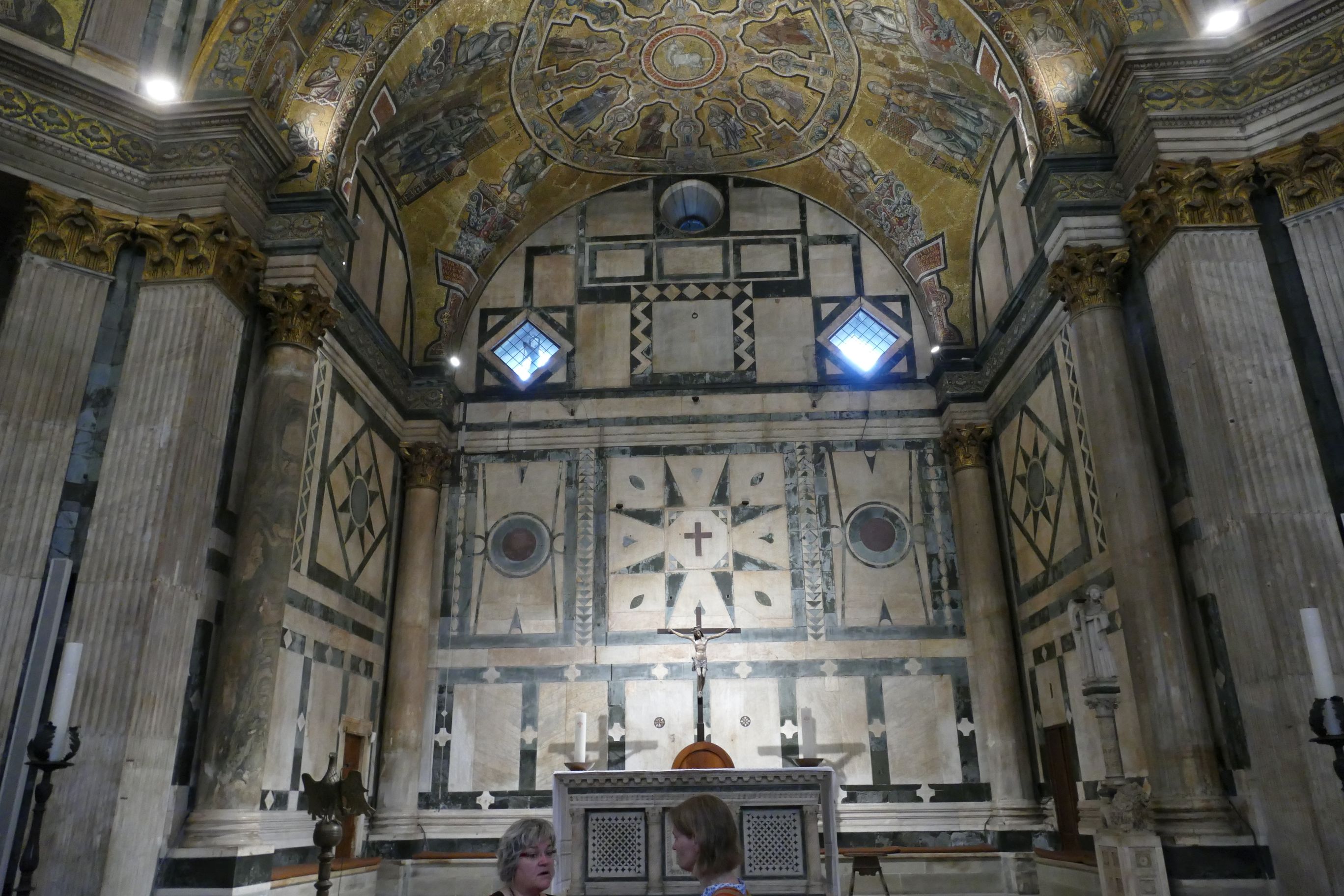 Florence Battistero di San Giovanni Battista Interieur :Maquetland.com ...