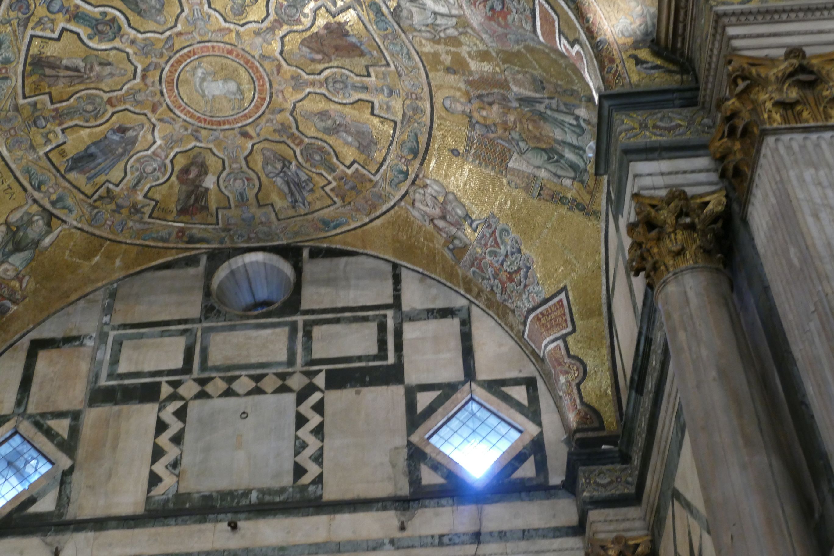 Florence Battistero di San Giovanni Battista Interieur :Maquetland.com ...