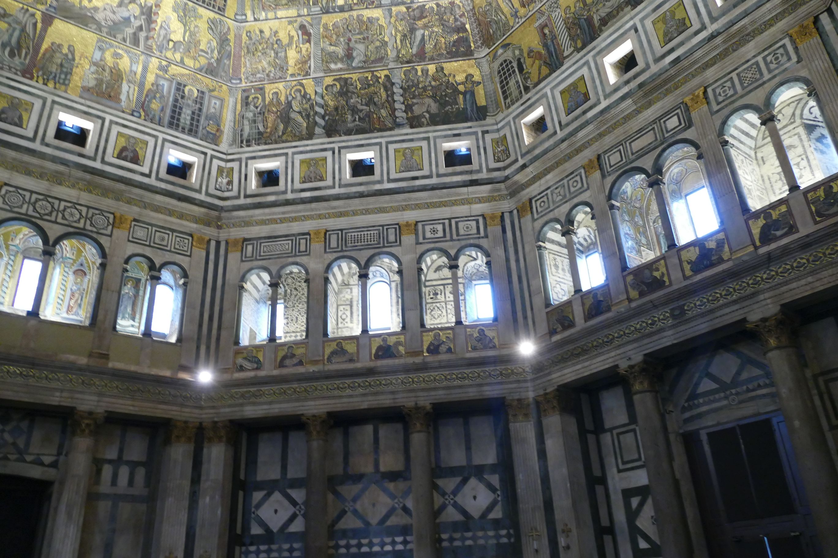 Florence Battistero di San Giovanni Battista Interieur :Maquetland.com ...