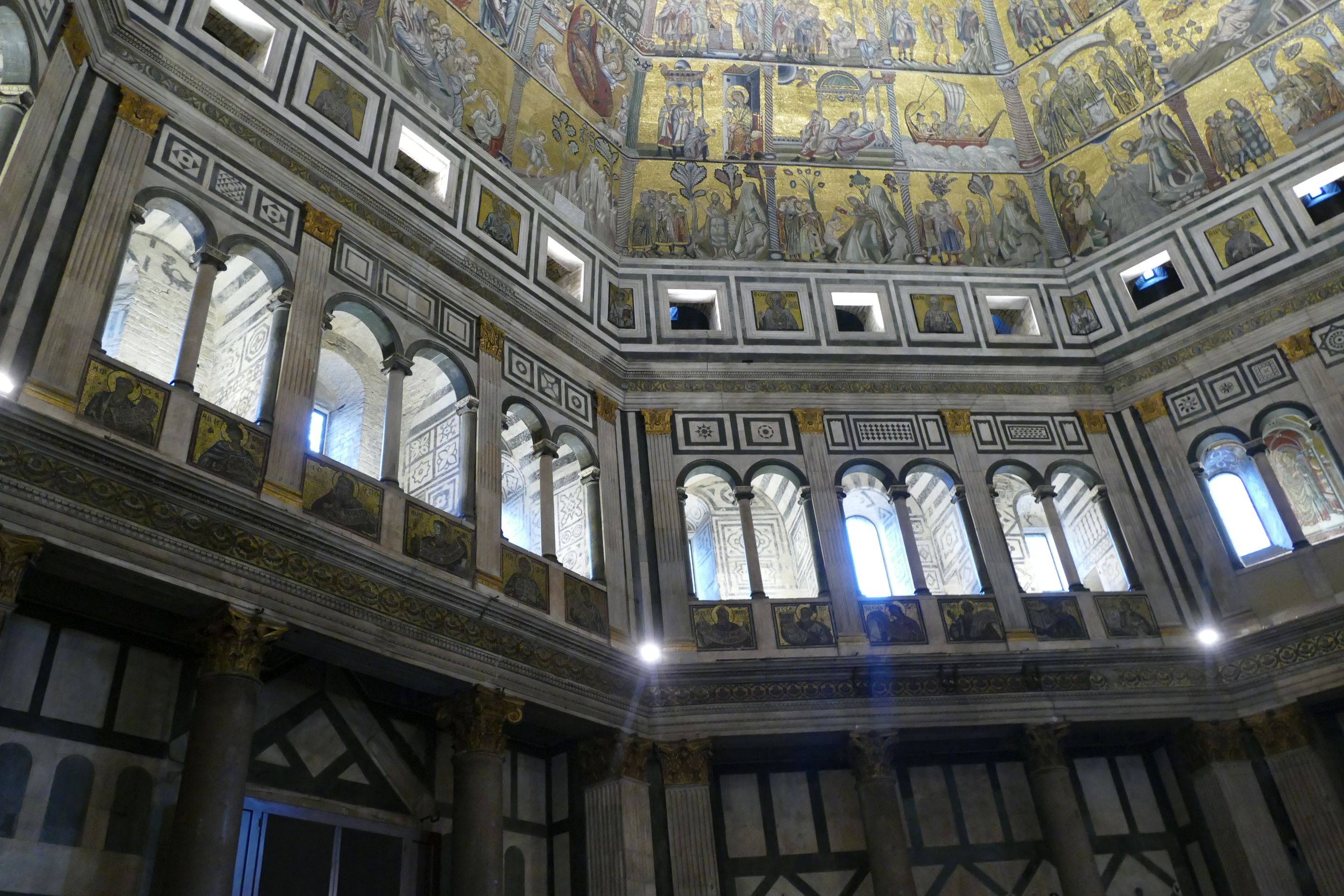 Florence Battistero di San Giovanni Battista Interieur :Maquetland.com ...