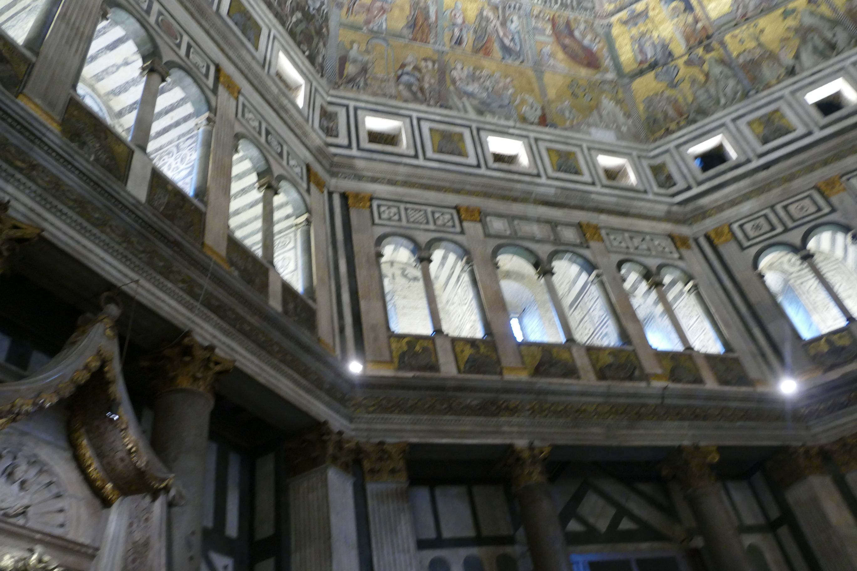 Florence Battistero di San Giovanni Battista Interieur :Maquetland.com ...