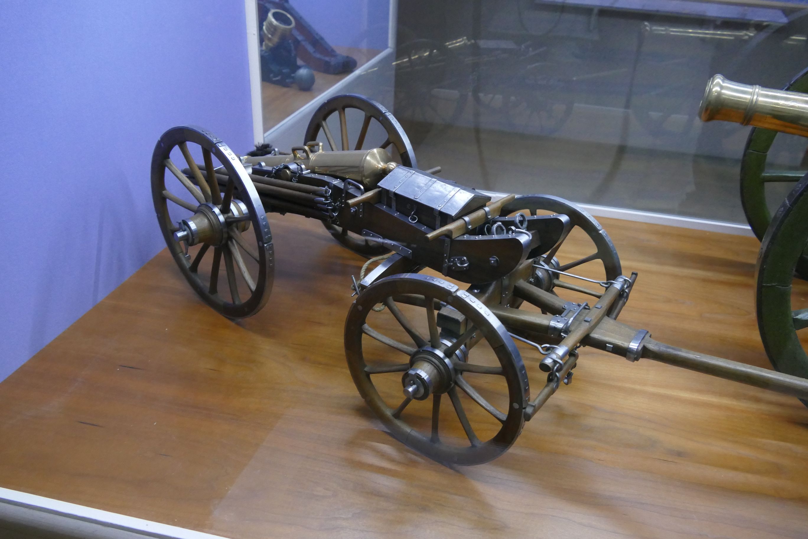 Original French Napoleonic Canon de 12 Gribeauval 1:9 Scale Minitature – International Military Antiques
