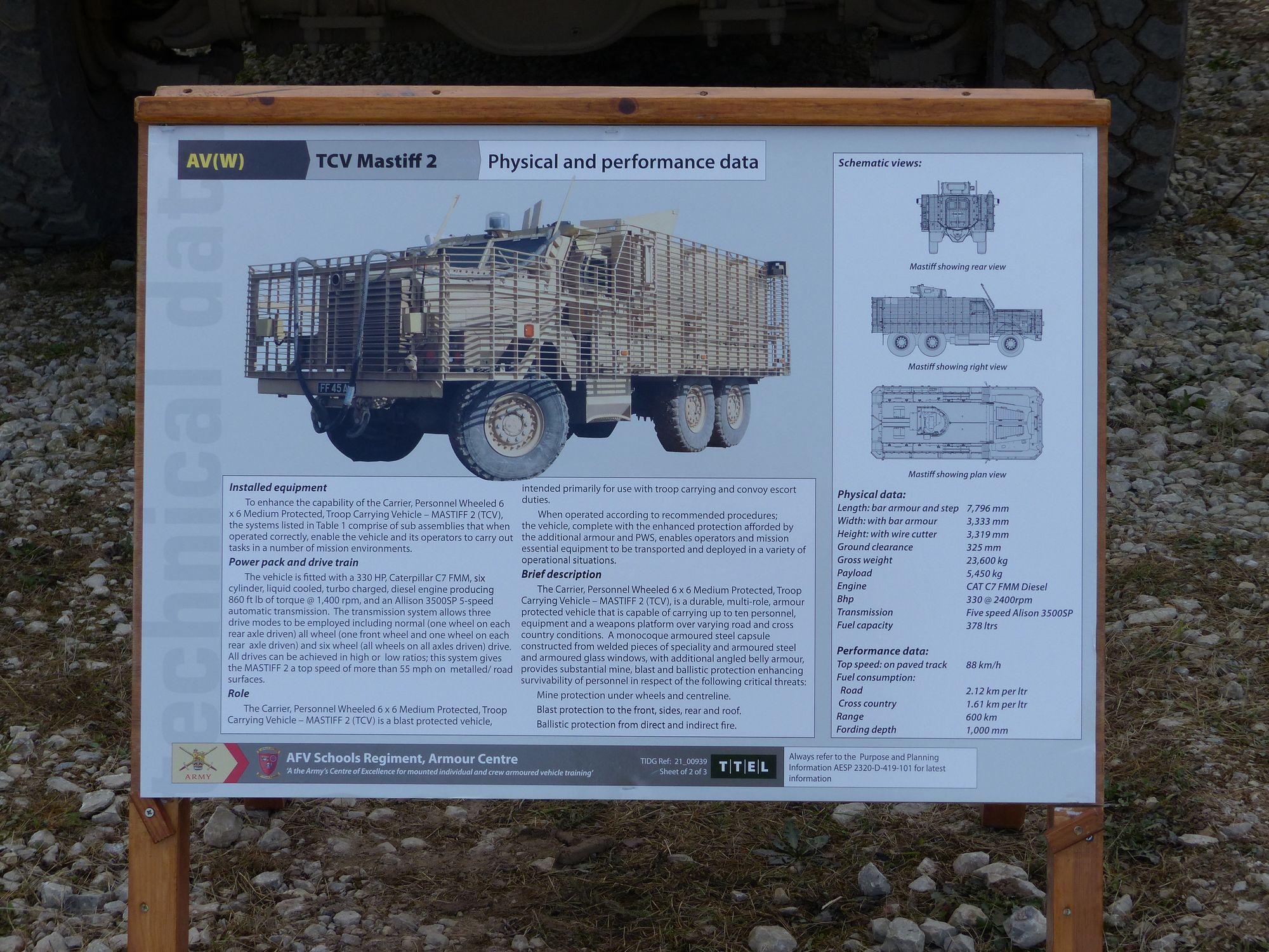 Maquette AK MENG SS-012 1/35 – Véhicule Militaire Mastiff 2 Patrol