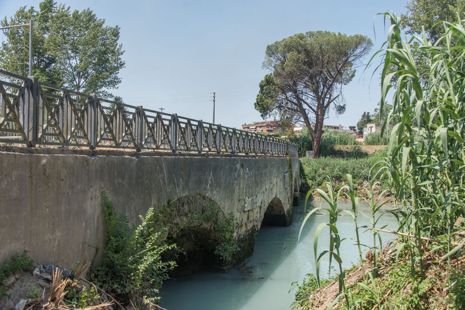 Ponte Lucano Mausoleo Dei Plauzi Tivoli Engraving Incisione