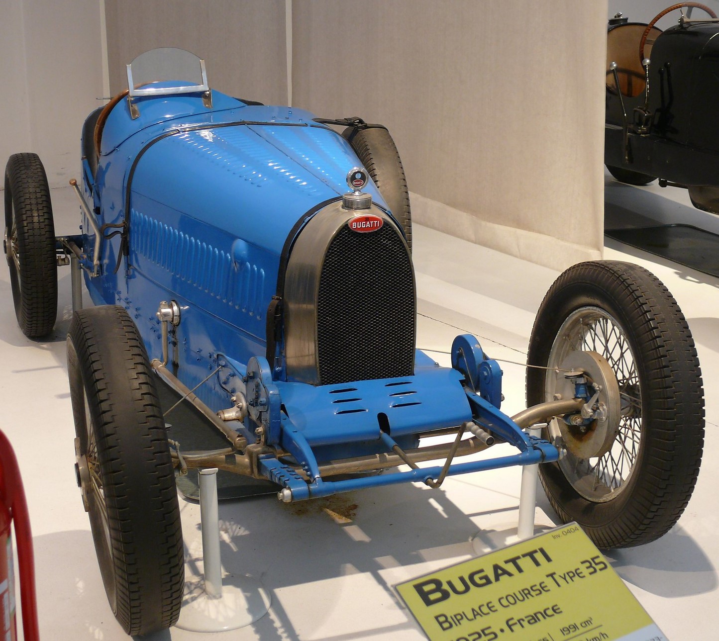 Voiture Course type Bugatti Alfa annee 50 60 plastique