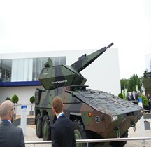 Automoteur Anti Aérien Boxer Grp Gruppentransporterfahrzeug Tourelle Oerlikon Skyranger Eurosatory 2018