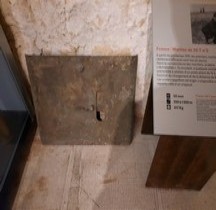 1°GM 1916 Tranchées Plaque  blindage Guetteur Tranchée Reims
