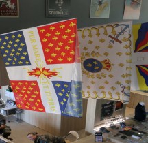 1761 Compagnies franches de la marine Drapeau Ordonnance Fréjus Musée TdM