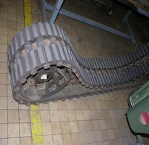 Half track Detail Train Roulement Chenilles
