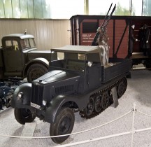 Sd.Kfz 11 SdKfz 11 mittlerer Zugkraftwagen 3 t  20mm MG 15120 Drilling Sinsheim