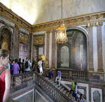 Yvelines Versailles Chateau Loggia Escalier Reine