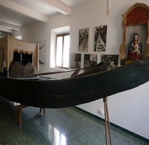Venise 1800 Batela a Coa Gambaro  Venise Musée naval