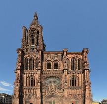 Bas Rhin Strasbourg Cathédrale Notre-Dame Extérieur