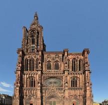 Bas Rhin Strasbourg Cathédrale Notre-Dame Extérieur