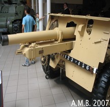 Canon 25 pdr Ordnance QF Mark II Londres