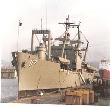 Amphibious Cargo ship USS El Paso LKA 117 Marseill