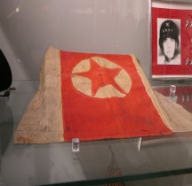 1952 Corée du Nord Fanion Fréjus Musée TdM