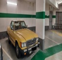 Mercedes 1977 R 107  450 SL Cabriolet Normes USA