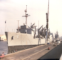 Naval auxiliary ship USS Kalamazoo (AOR-6)