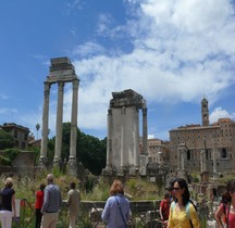 Rome Rione Campitelli Forum Romain Temple de Castor et Pollux