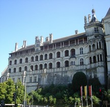 Loir et Cher Blois Chateau Aile François Ie Face des Loges