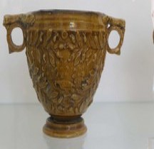 Rome Céramique Vases à Glacure Plombifère Naples MANN
