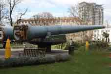 Canon Marine15 inch Mk I HMS Roberts Londres