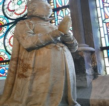 Seine St Denis St Denis Basilique.Marie de Bourbon Vendome  Statue