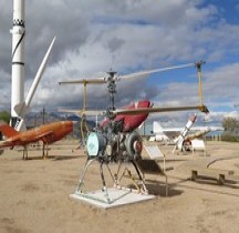 Air 1958 Drone Helicoptère Gyrodyne QH 50 DASH White Sand Missile Museum