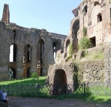 Rome Rione Campitello Palatin Arcate Severiane