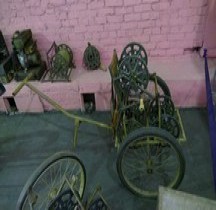 Kabelhandwagen  Chariot dérouleur de câble téléphonique de campagne allemand