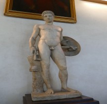 Statuaire Panthéon Apollon Omphalos Florence Uffizzi