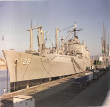 Ammunition ship USNS Santa Barbara AE-28