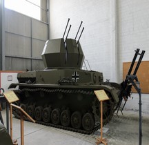 Automoteur DCA Flakpanzer IV Wirbelwind Militärhistorische Ausstellung Flugabwehr, Kiel